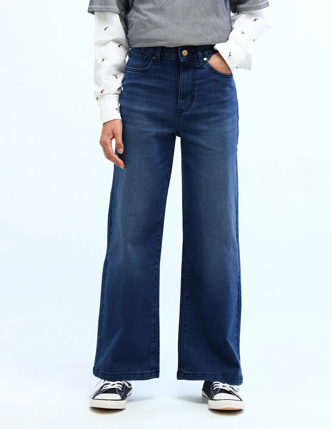 Baggy Denim Jeans Blue