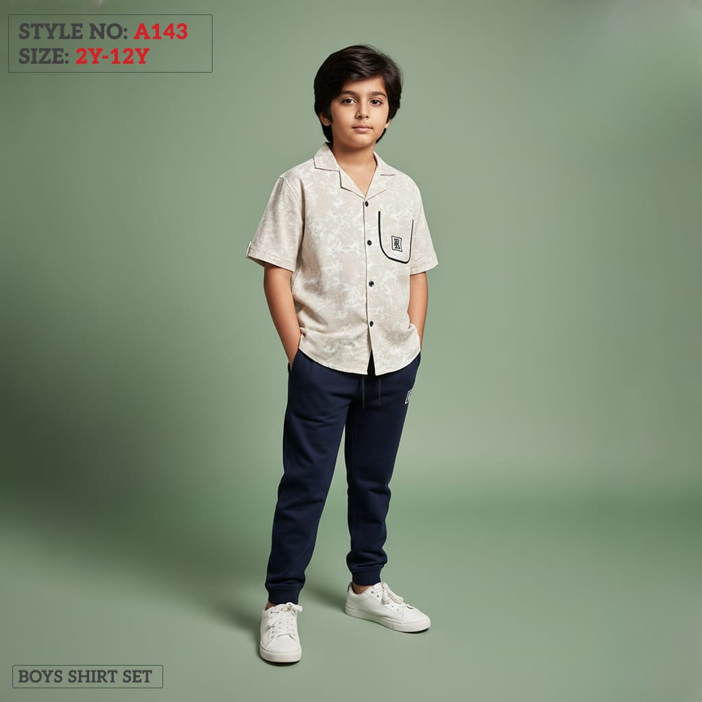 Boys Shirt Set